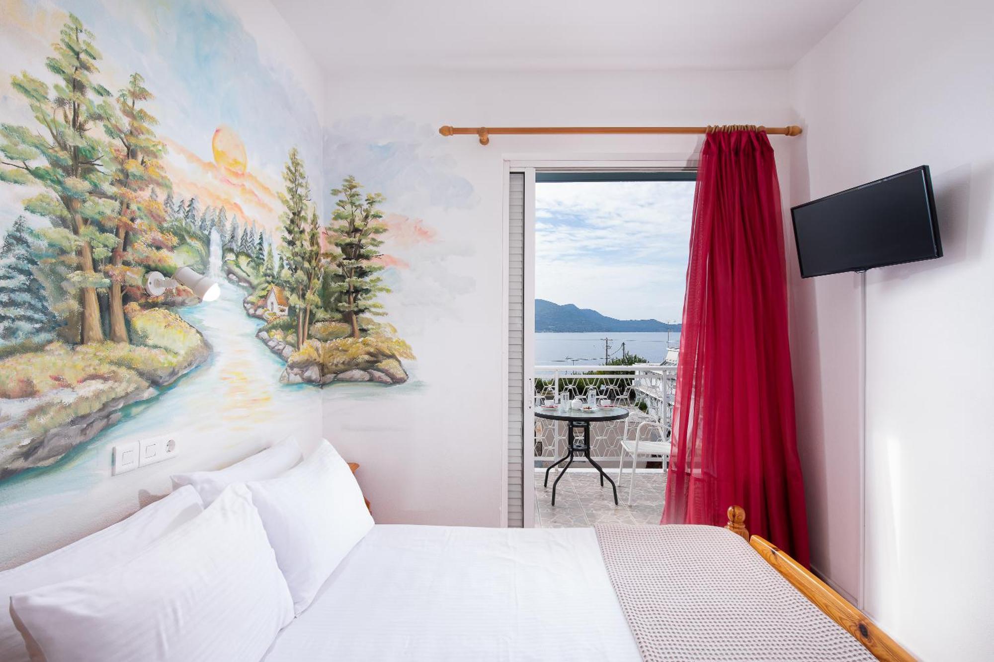Ferienwohnung Zoe Seaside Loutra Edipsou  Exterior foto