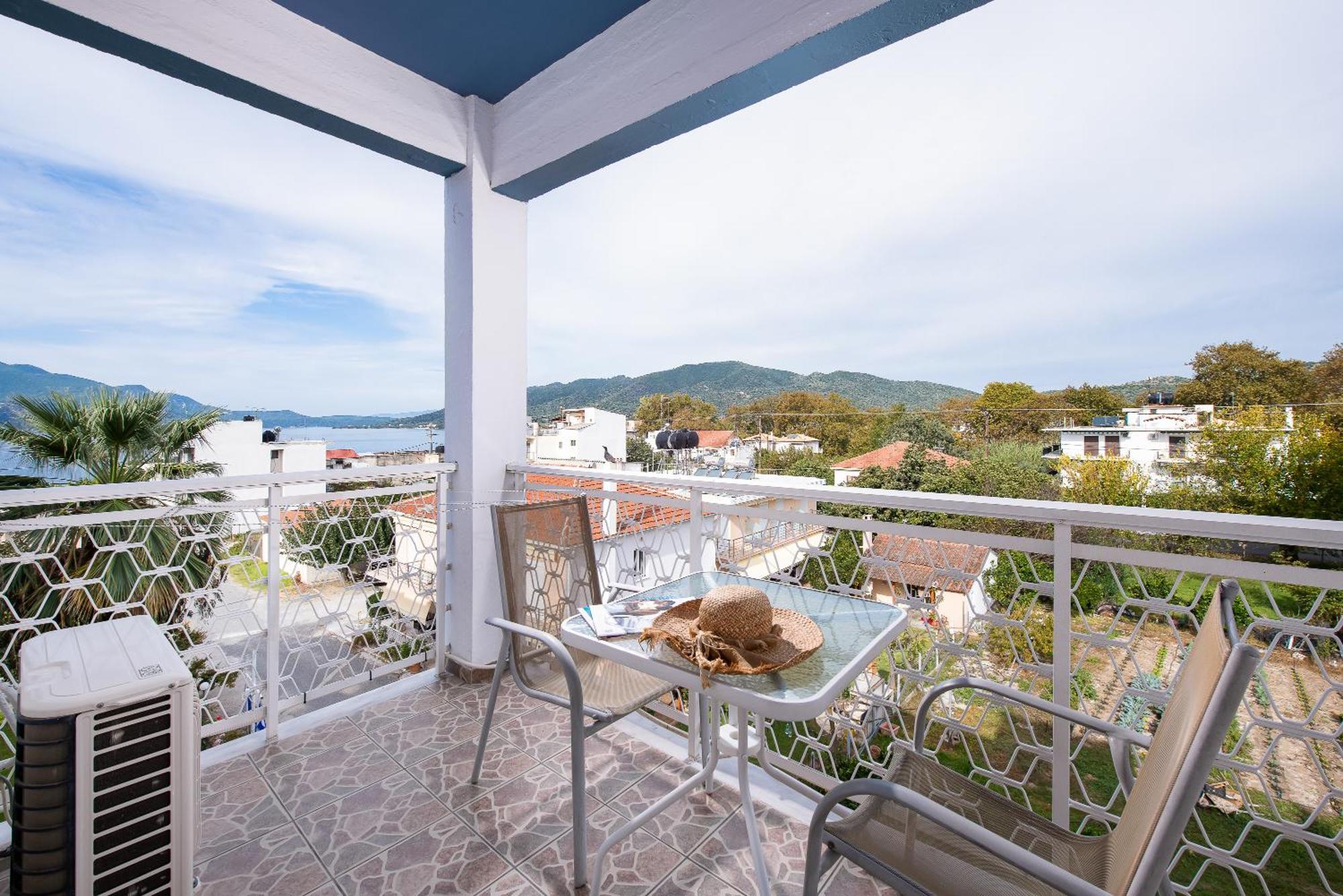 Ferienwohnung Zoe Seaside Loutra Edipsou  Exterior foto